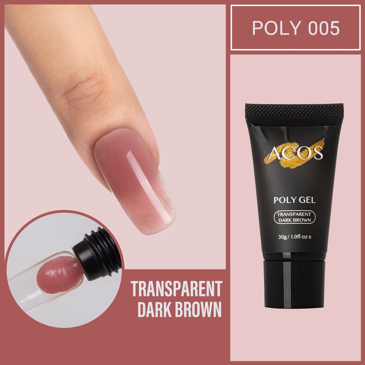 ACOS Poly Gel In A Tube - Lashmer