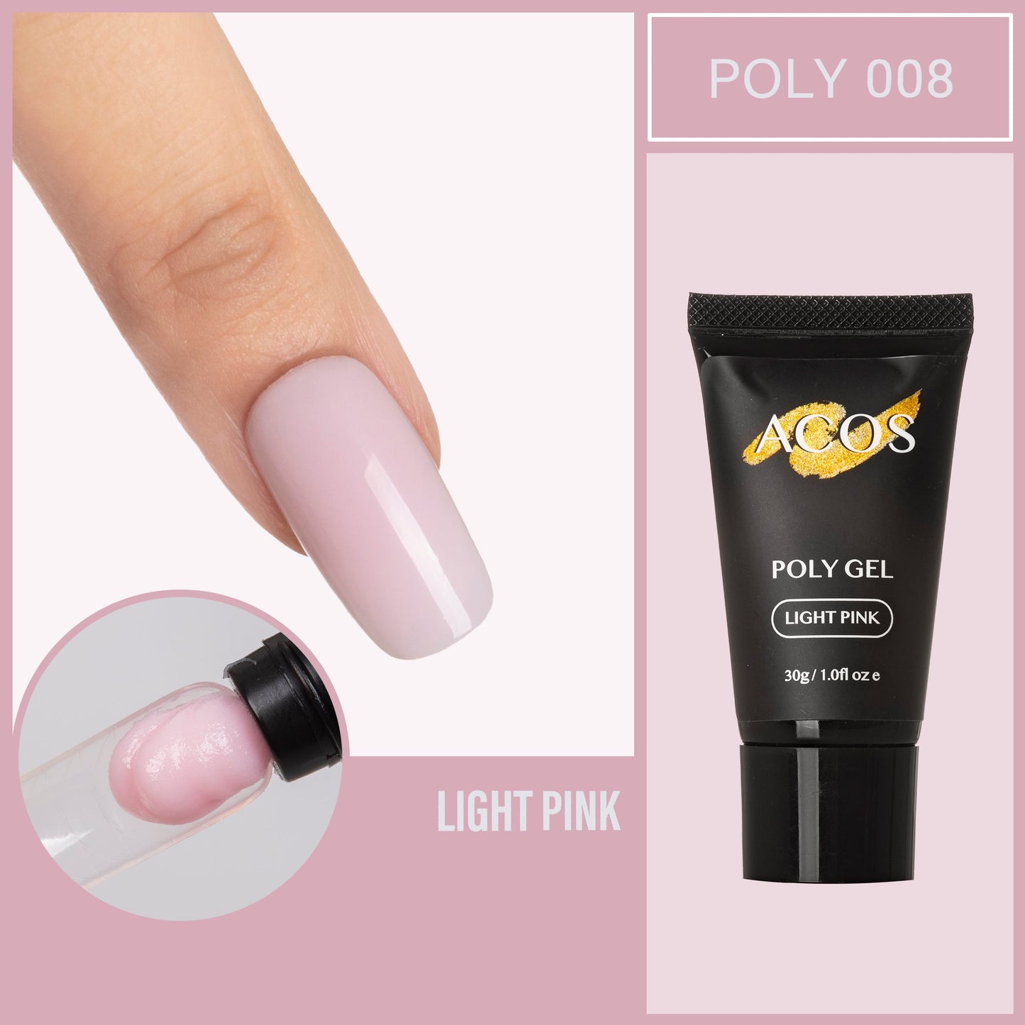 ACOS Poly Gel In A Tube - Lashmer