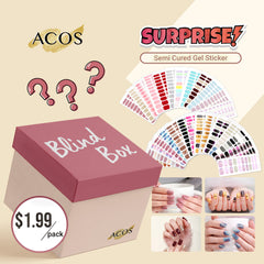 Blind Box (Semi Cured Gel Sticker)--10 packs