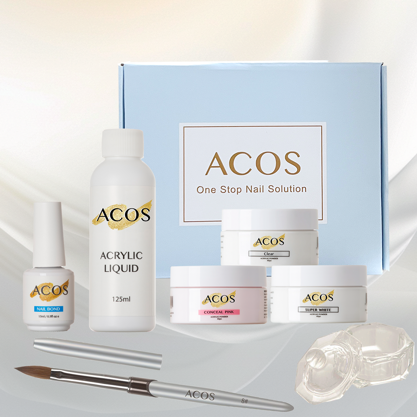 ACOS Acrylic Nail Student KIT