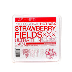 Lashmer Professional Natural Hot Wax / 1 Litre_Strawberry