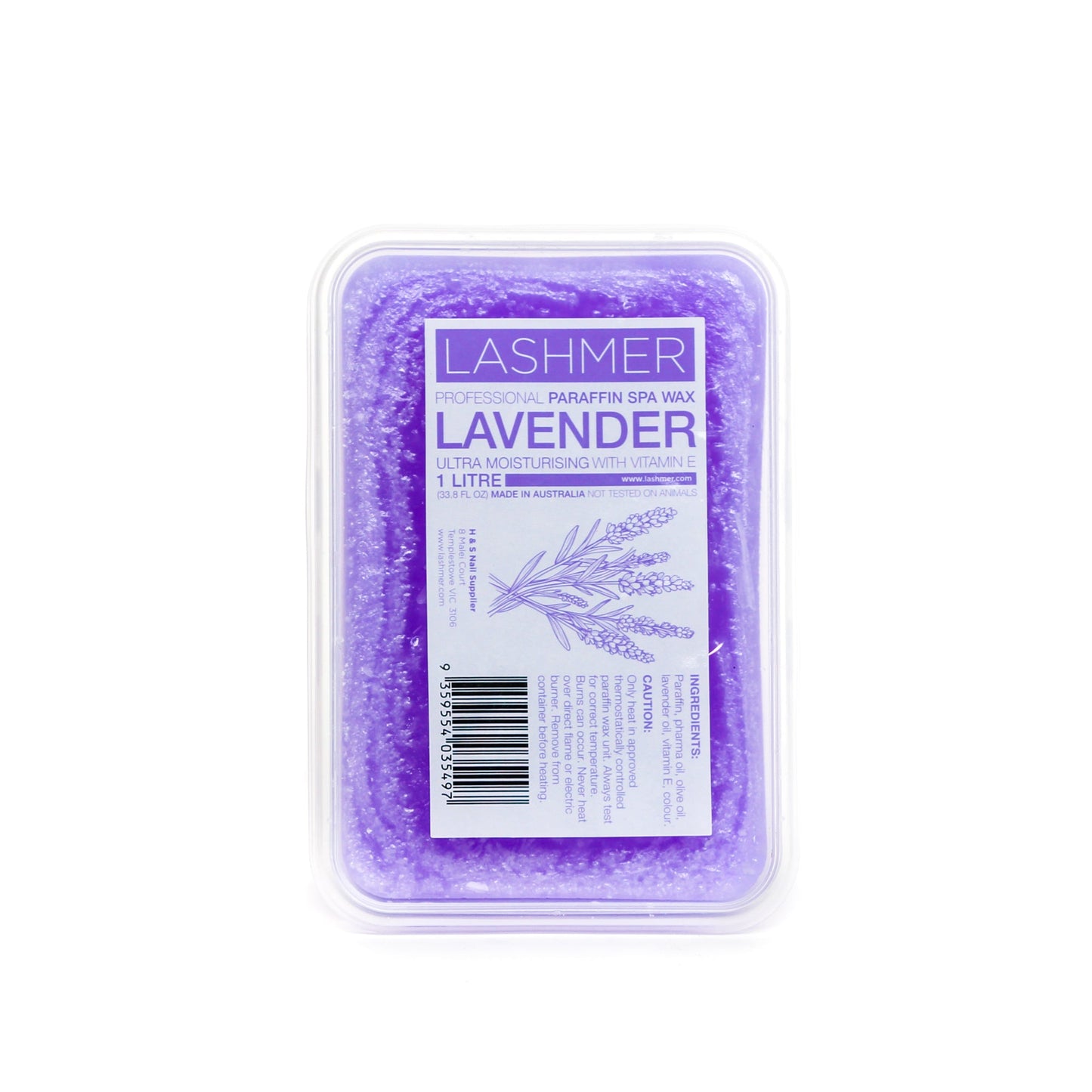 Lashmer Paraffin Wax / 1 Litre_Lavender