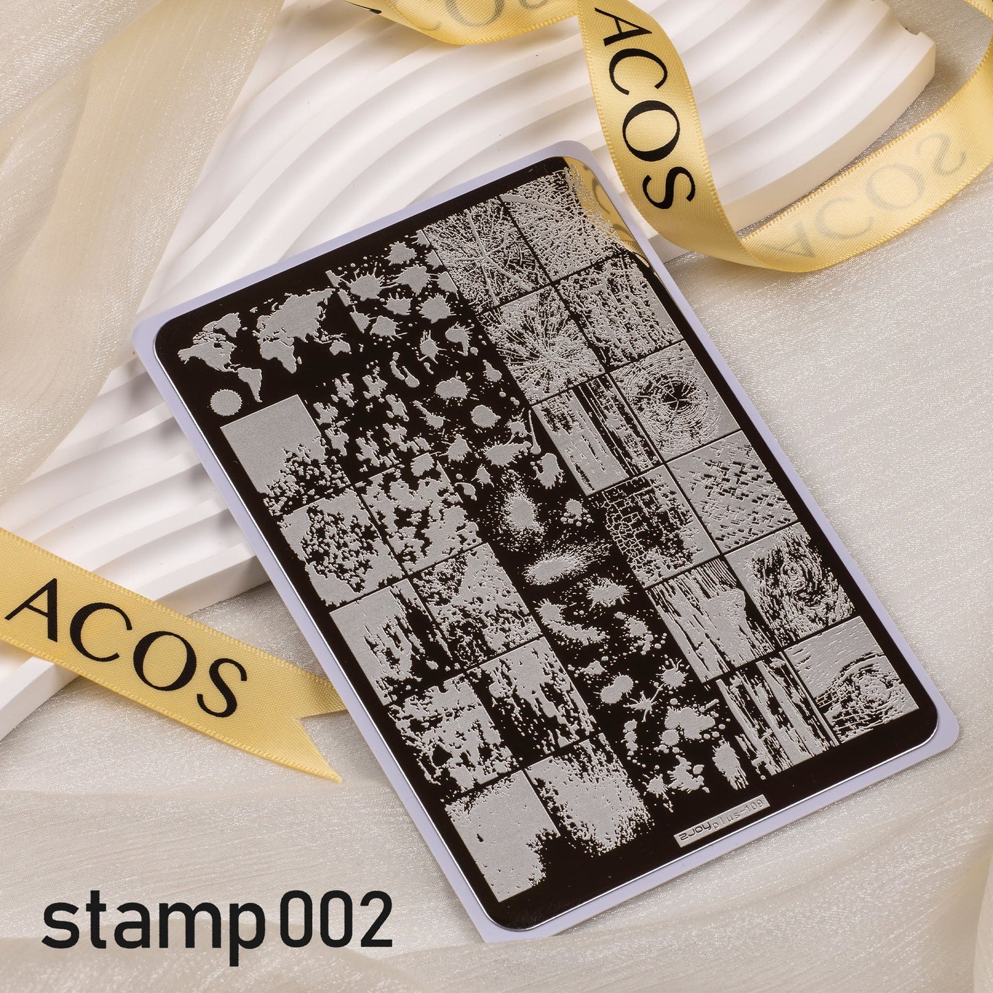 ACOS XL Large Stamping Plates Nail Art Designs