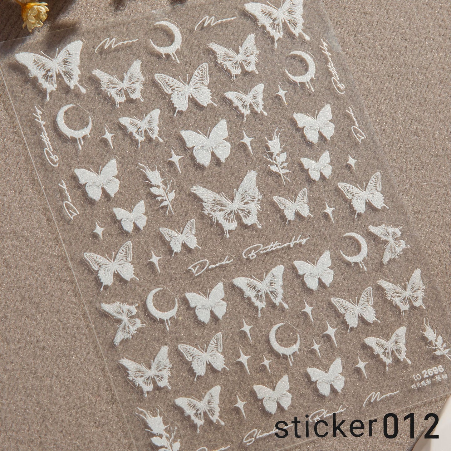 ACOS Nail Art Stickers -- Butterfly #003