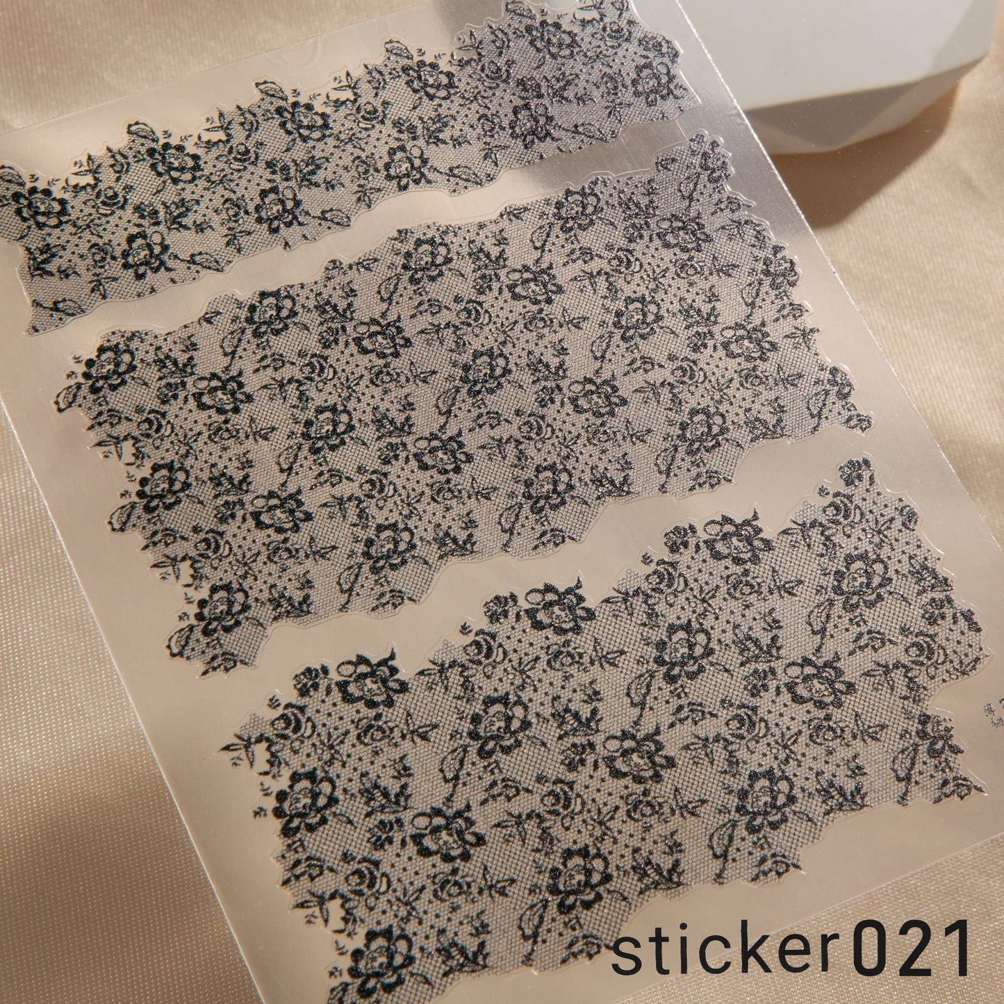 ACOS Nail Art Stickers -- Lace #004