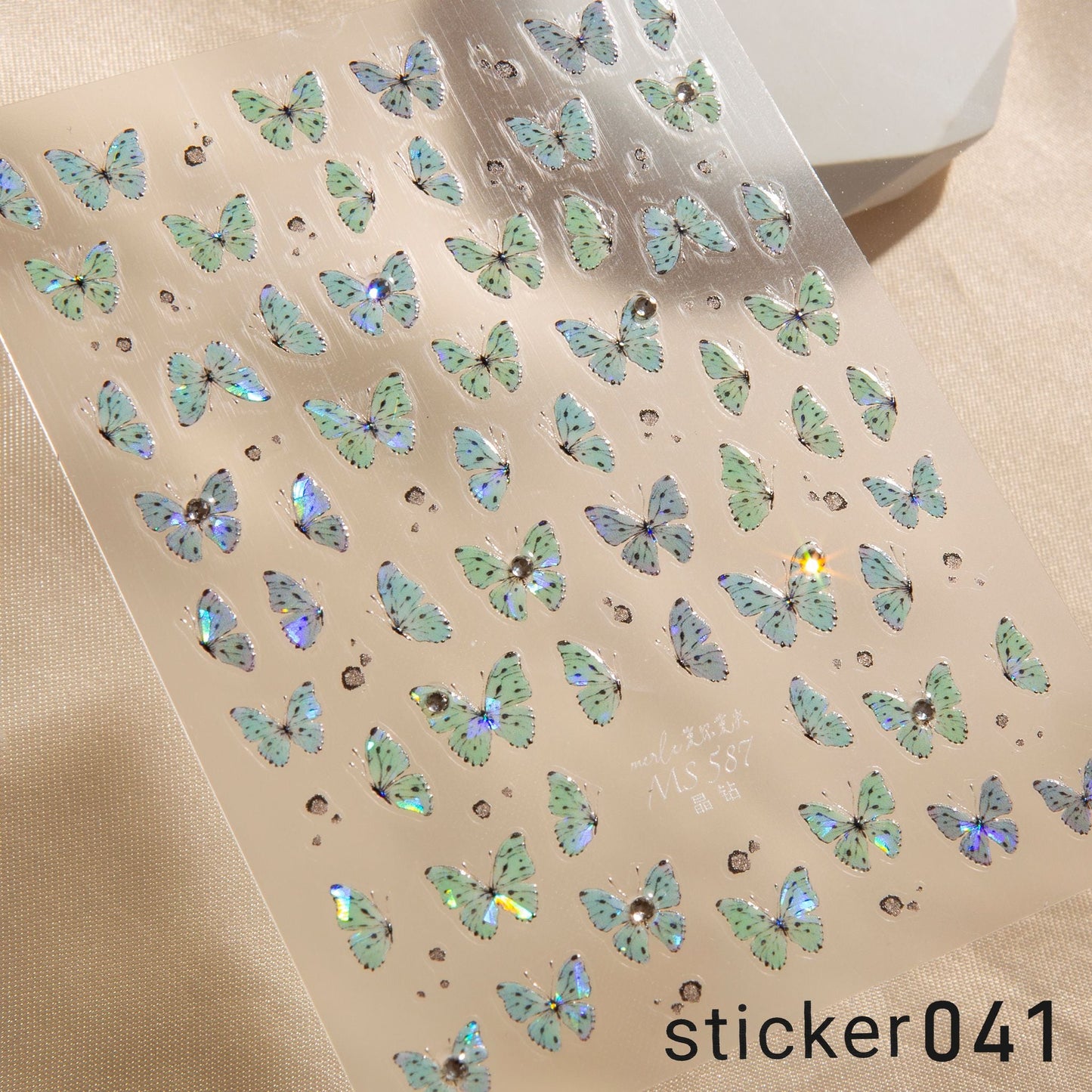 ACOS Nail Art Stickers -- Butterfly #008