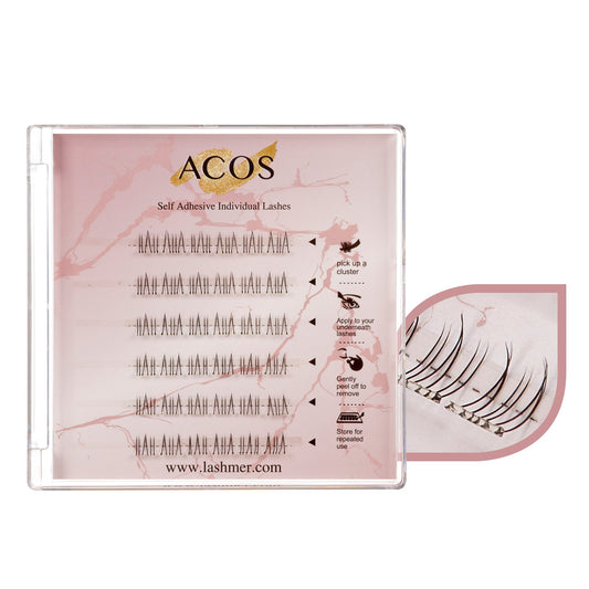 ACOS Cluster Lashes-No Glue-36 Clusters-Style 5 - Lashmer